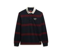 SUPERDRY Suéter de rugby azul oscuro | XXL