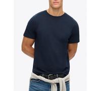 Superdry Superdry - Camiseta de hombre clásica esencialy lisa. Azul marino Talla 2XL