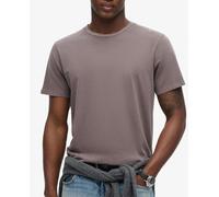 Superdry Superdry - Camiseta de hombre clásica esencialy lisa. Marrón Talla S