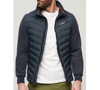 Superdry Superdry - Chaqueta de hombre acolchada híbrida Storm. Azul marino Talla L
