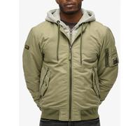 Superdry Superdry - Chaqueta de hombre bomber militar ma3. Verde oscuro Talla S