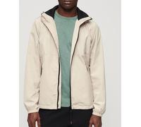 Superdry Superdry - Chaqueta de hombre cortavientos con capucha SD. Gris Talla L