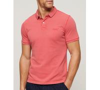 Superdry Superdry - Polo de hombre Destroyed. Rosa Talla L