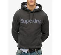Superdry Superdry - Sudadera de hombre con capucha core logo city. Negro Talla S