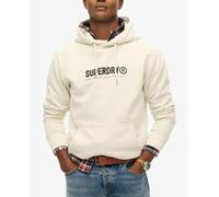 Superdry Superdry - Sudadera de hombre con capucha utility sport. Blanco Talla XL