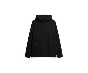 Superdry, Sweats Tech Logo Hood, M2013728A, Black, S, Man, Adulto