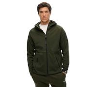 Superdry, Sweats Tech Logo Ziphood, M2013743A, Surplus Goods Olive Green, S, Man, Adulto