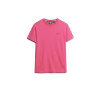 Superdry, T.Shirt Essential Logo EMB tee, M1011245A, Magenta Marl, XL, Man, Adulto