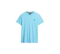 Superdry, T.Shirt Essential Logo EMB tee, M1011245A, Turquoise Sea Grit, 3XL, Man, Adulto