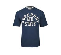 Superdry, T.Shirt reat Outdoors Chest tee, M1012175A, Blue Grass, 2XL, Man, Adulto