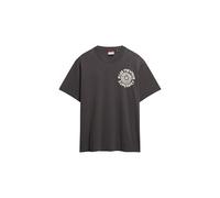 Superdry, T.Shirt VL Tokyo Relaxed tee, M1012111A, Blue Bottle, M, Man, Adulto