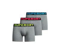 Superdry Underpants Boxer Triple Pack Noos Grey Marl S Hombre