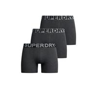 Superdry Underpants Boxer Triple Pack Raven Black Marl M Hombre