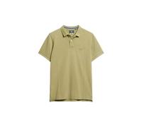 Superdry Vint Destroy Polo Camisa Formal, Verde Oliva Caqui, M para Hombre
