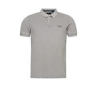 Superdry Vint Destroy Polo M1110252A Dove Grey Talla S