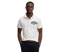 Superdry Vintage Athletic Polo Shirt, Optic, S Men's