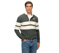 Superdry Vintage Athletic Stripe Rugby Short Sleeve T-Shirt L