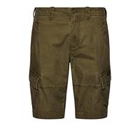 Superdry Vintage Core Cargo Short Pantalones Cortos, Color Caqui, 28W para Hombre