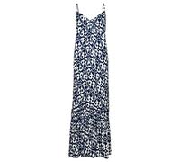 Superdry Vintage Long Beach Cami Dress W8011294A Arrow Ikat Blue 8 Mujer