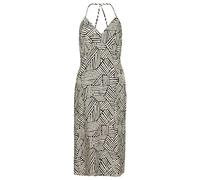 Superdry Vintage Midi Halter Slip Dress W8011293A Linear Mono Print 10 Mujer