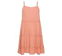 Superdry Vintage Mini Beach Cami Dress W8011303A Desert Sand Pink 12 Mujer
