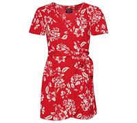 Superdry Vintage Mini Wrap Dress Vestido Casual, Floral Red, M para Mujer