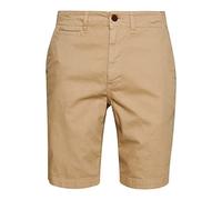 Superdry Vintage Officer Chino Short Pantalones Cortos Informales, Stone Wash, 28W para Hombre