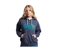 Superdry - Vintage Sweat - Sweatshirts & Hoodies - Mujer - Azul - S -