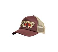 Superdry Vintage Trucker Cap Y9011009A Brown Chicory Coffee OS Mujer