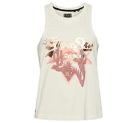 Camiseta Superdry Vintage Narrative tirantes blanco rosa mujer - XS
