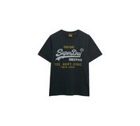 Superdry VL Heritage Relaxed tee T-Shirt, Eclipse Navy, XL Men's