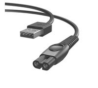 Superer Cable de 5 V para Philips BG3017 BG3027 BG3480 BG5021 BG5480 BG5485 BG7480 BG7485 MG5950 MG7910 MG7930 MG7961 MG7962 MG9530 MG9555 6 MG955. 61 Body Multigroom Trimmer Grooming Shaver Cable de