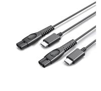 Superer Cable de 5 V para Philips One Blade 360 QP2824 (2, 5V USB-C) | QP2734, QP2724, QP2834, MG7962, QP1924, MG7930, MG5950, QP6652, QP4631, S5887 Cable de carga para afeitadora eléctrica
