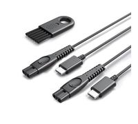 Superer Cable de carga USB-C de 5 V para Philips Norelco One Blade 360 modelo QP2724 QP2834 QP1924 QP4631 QP6542 QP4530, MG7910 MG5910 MG9510 MG9525, para cable de afeitadora Phillips Power