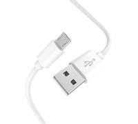 Superer Cable micro USB blanco, cable de carga para Bose SoundLink Color 2, Mini II, Revolve I +II Plus, altavoz Bluetooth, cable de datos de 1,5 m