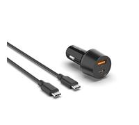 Superer Cargador de Coche USB-C Cargador Compatible con Samsung Galaxy S10 S10e S9 S8, Note 10 9 8 A51 A71 A41 A21 A21s A20e A50 A12 Power Delivery 3.0&QC3.0 con Cable de Carga de 2,3 Metros