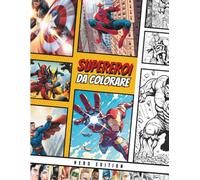 Supereroi da colorare - Un Eroe per ogni Lettera A-Z