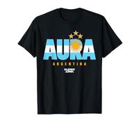 Superfan Aura Argentina Albiceleste Soccer Pride Camiseta