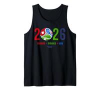 Superfan Global Cup 2026 Host Nations Soccer Design Camiseta sin Mangas