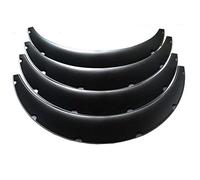 SUPERFASTRACING 4 guardabarros universales flexibles de 90 mm, arcos de rueda de cuerpo extra ancho