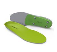 Superfeet GREEN Plantillas para Niño /Mujer con Soporte del Arco Plantar Profesional, Plantilla Ortésica para Máximo Soporte Plantas, Unisex, Verde, F (45-46.5 EU)