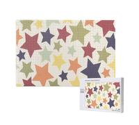 Superficie Colorida de la Estrella,Rompecabezas de Madera de 1000 Piezas para Adultos y Adolescentes.