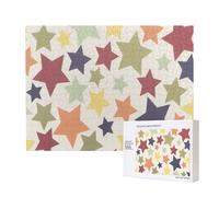 Superficie Colorida de la Estrella,Rompecabezas de Madera de 500 Piezas, Juego Familiar, Rompecabezas para Adultos, Adolescentes, decoración del hogar