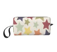 Superficie Colorida Estrella, Bolsa de Maquillaje Bolsa de cosméticos Bolsa de artículos de tocador de Viaje portátil Bolsa de Maquillaje