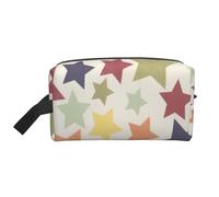 Superficie Colorida Estrella, Bolsa de Maquillaje Bolsa de cosméticos Bolsa de artículos de tocador de Viaje portátil Organizador de Bolsa de Maquillaje