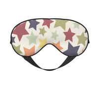 Superficie colorida estrella, Cubreojos completos Antifaz bloqueador de luz Antifaz para dormir Antifaz suave con los ojos vendados Noche