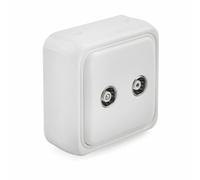 Superficie para TV y FM de 9.5 mm, ideal para instalaciones audiovisuales y soporte de equipos de transmisión.