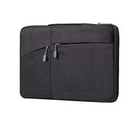 Superficie portátil 2017/superficie libro funda caso, megoo Waterproof Funda Carcasa bolsa con asa y bolsillo para Microsoft superficie portátil 2017/Surface Book 13.5 pulgadas negro