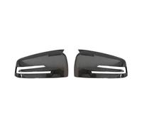 Superficie Resistente A La Decoloración Cubierta De Retrovisor De Puerta Para Benz W176 W246 W212 W204 C117 X156 X204 W221 C218 A B C E S Para CLA Para GLA GLK Class 2006 2008(Carbon fiber pattern)