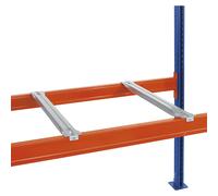 Superficies de apoyo transversales, 1 par SCHULTE, galvanizadas